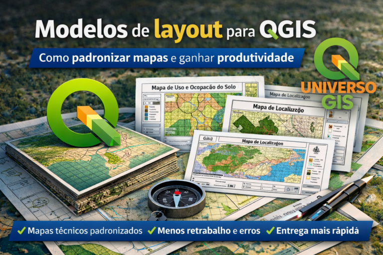 Modelos de layout para QGIS: como padronizar mapas e ganhar produtividade