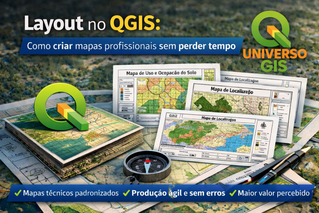 Layout no QGIS: como criar mapas profissionais sem perder tempo