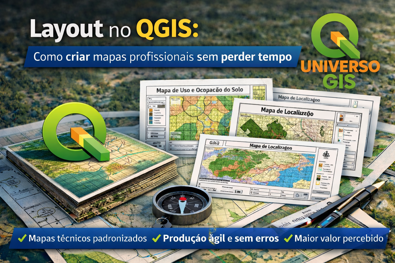 layout no qgis