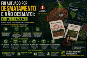 Fui Autuado por Desmatamento e Não Desmatei: O que Fazer?