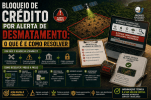 Bloqueio de Crédito por Alerta de Desmatamento: Como Resolver