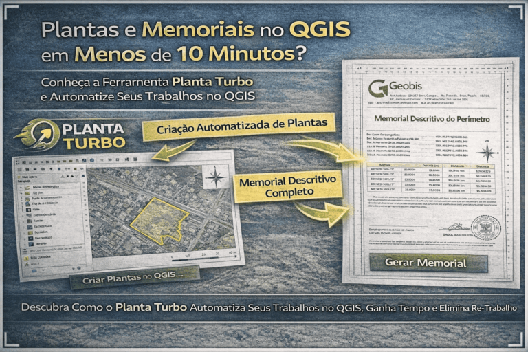 Planta Turbo: Gere Plantas e Memoriais Descritivos em Menos de 10 Minutos no QGIS