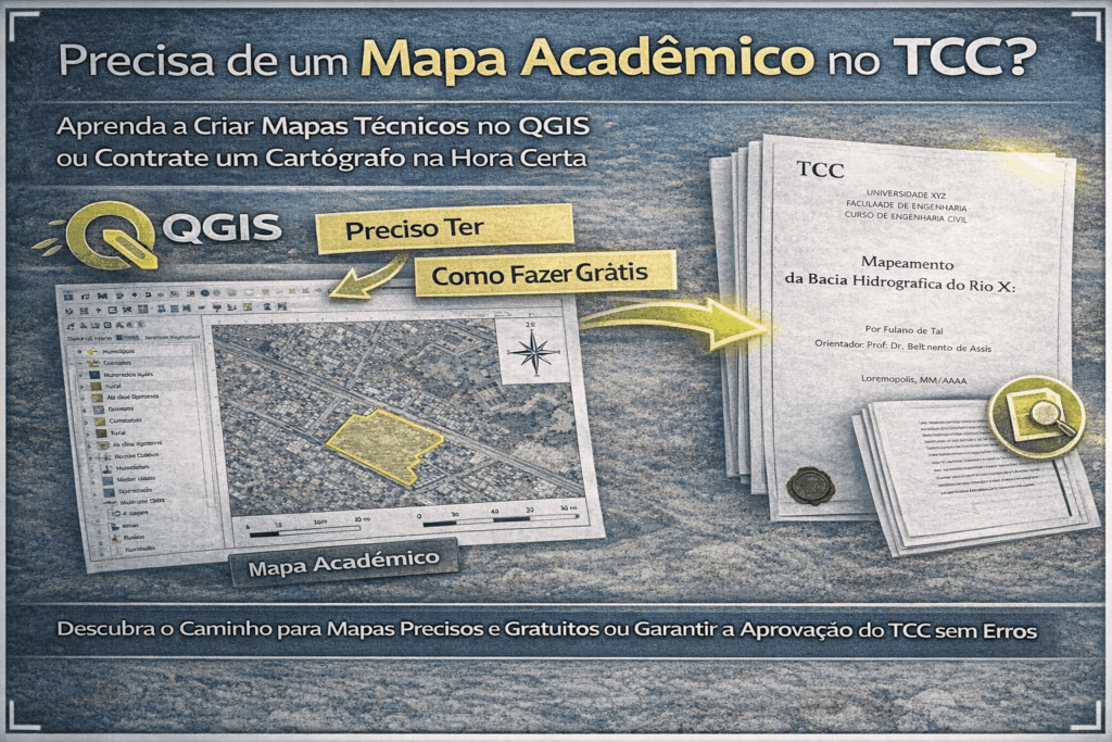 Mapa para TCC, Mestrado e Doutorado: Como Fazer ou Contratar com Entrega em 24h