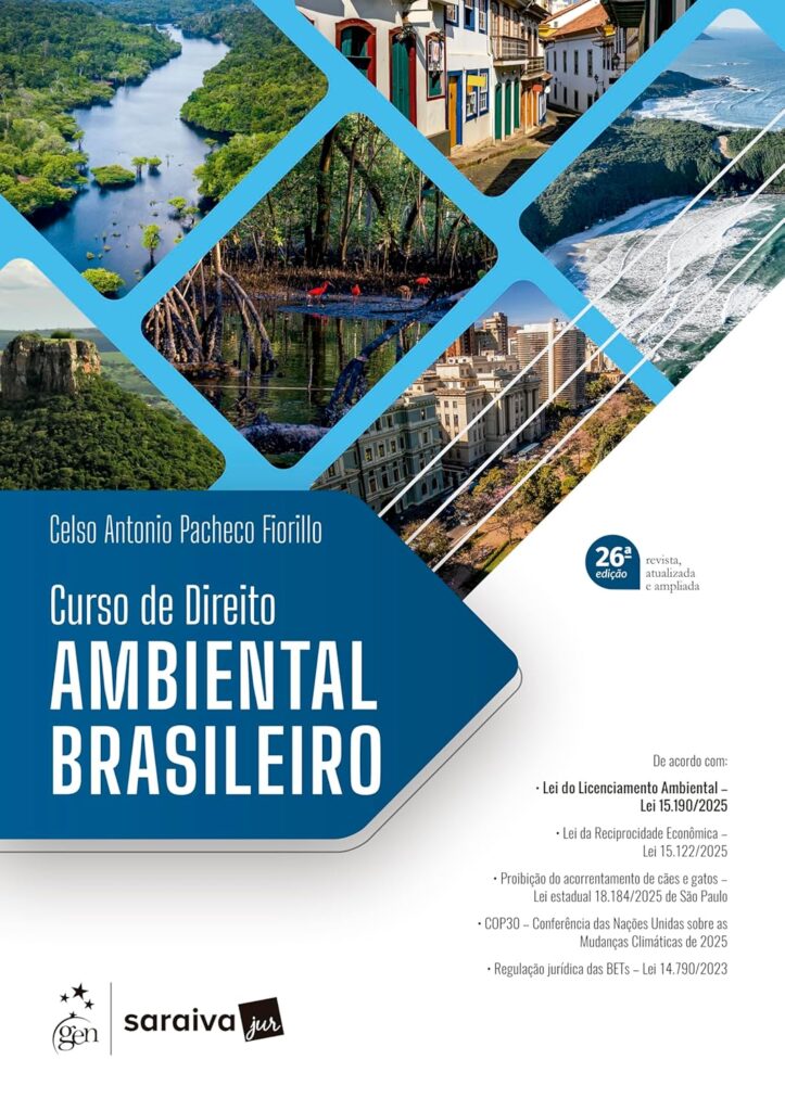 Capa do livro Curso de Direito Ambiental Brasileiro – 26ª Edição 2026