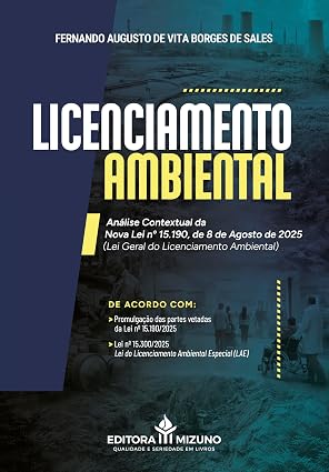 Capa do livro Licenciamento ambiental – lei 15.190/2025