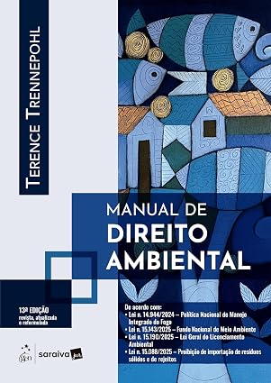 Capa do livro Manual de Direito Ambiental – 13ª Edição 2026