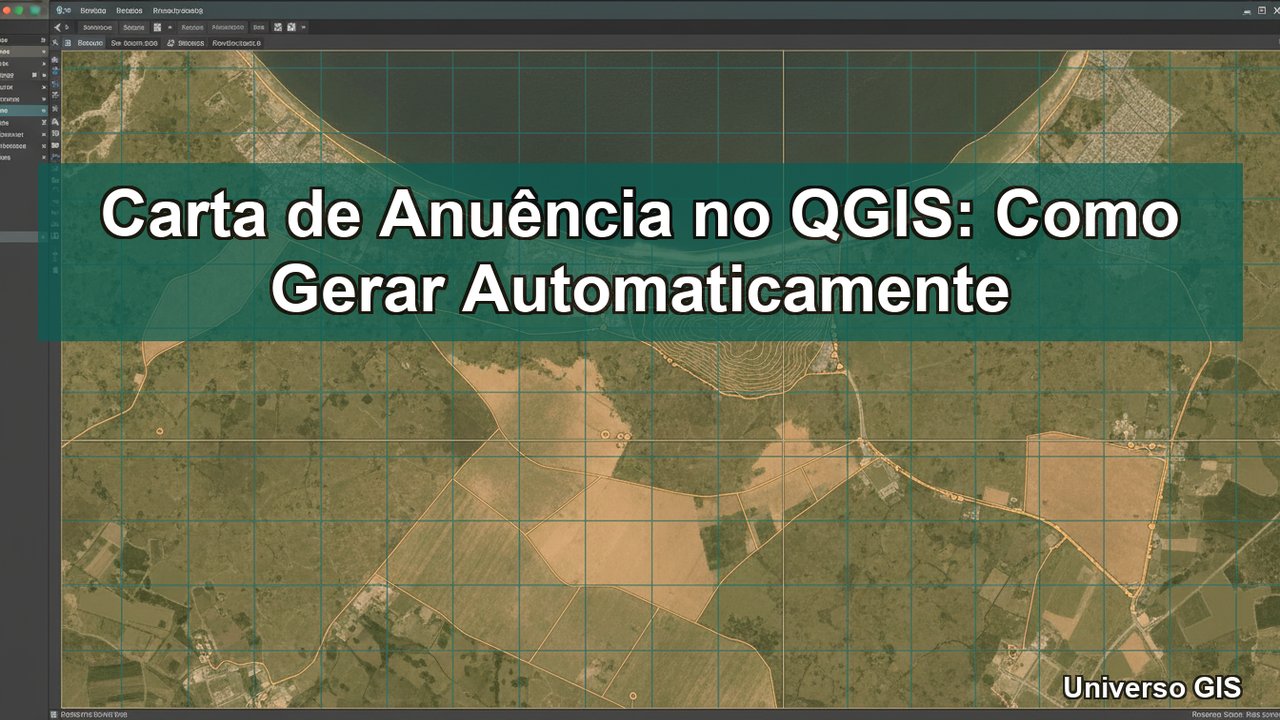 carta de anuencia no QGIS com Rural Tools - Universo GIS