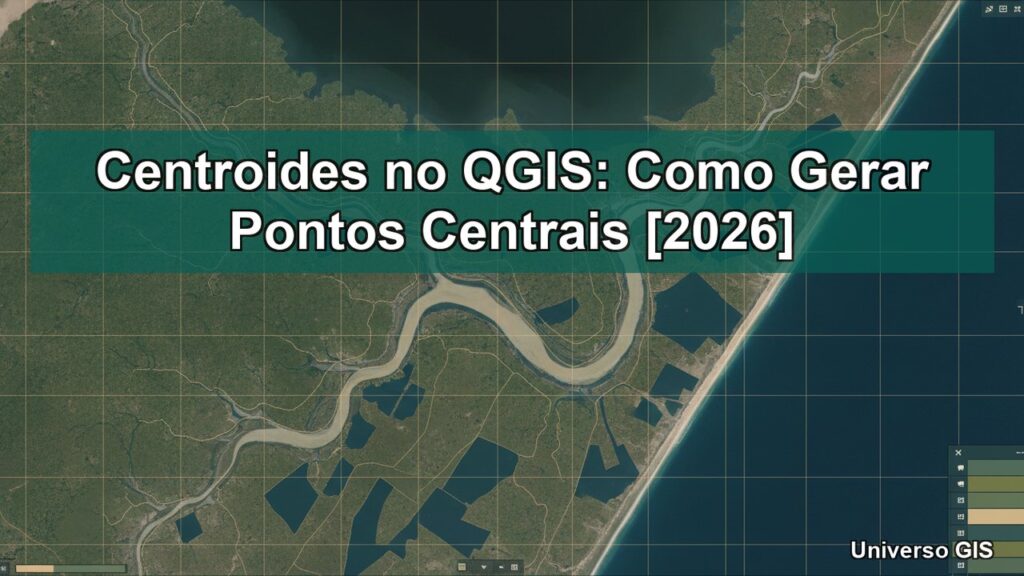 Centroides no QGIS: Como Gerar Pontos Centrais [2026]