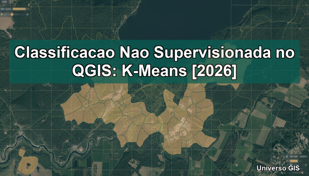 Classificacao Nao Supervisionada no QGIS: K-Means [2026]