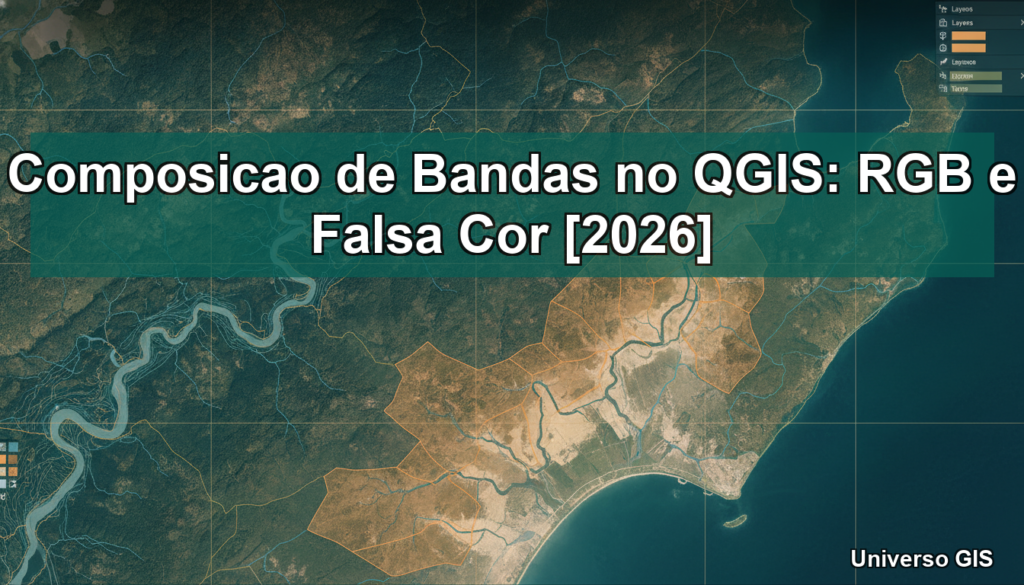 Composicao de Bandas no QGIS: RGB e Falsa Cor [2026]
