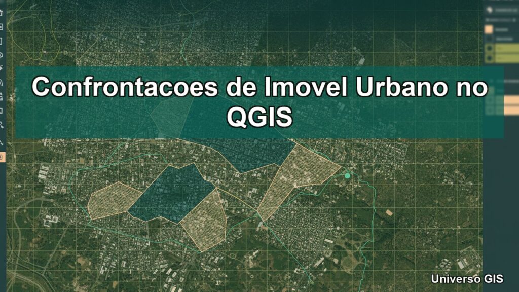 Confrontações de Imóvel Urbano no QGIS: 3 Passos [2026]