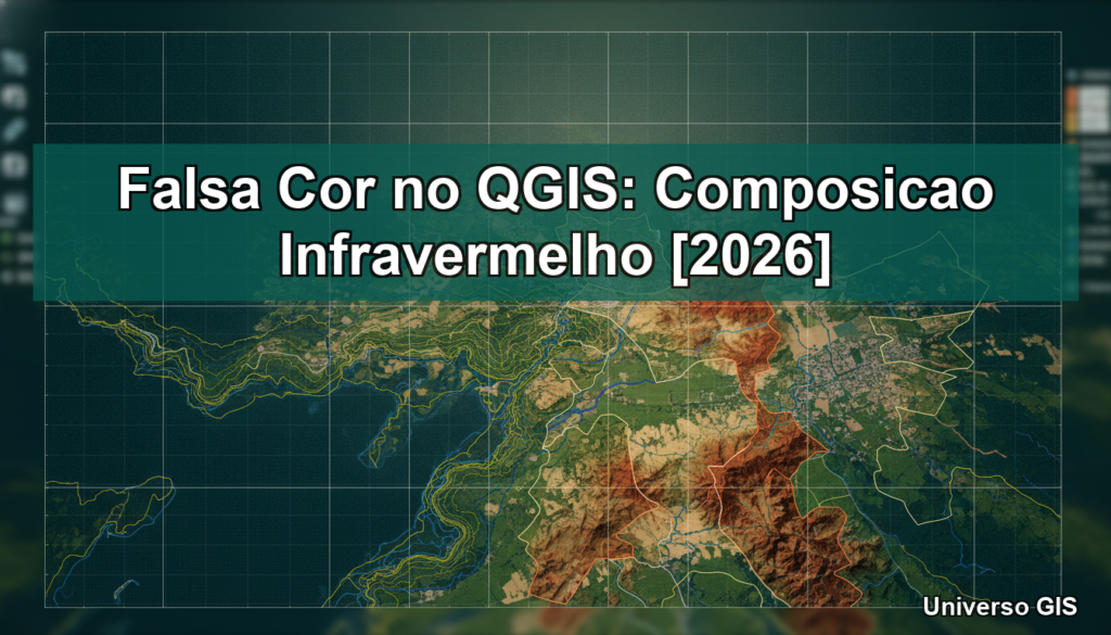 Falsa Cor no QGIS: Composicao Infravermelho [2026]