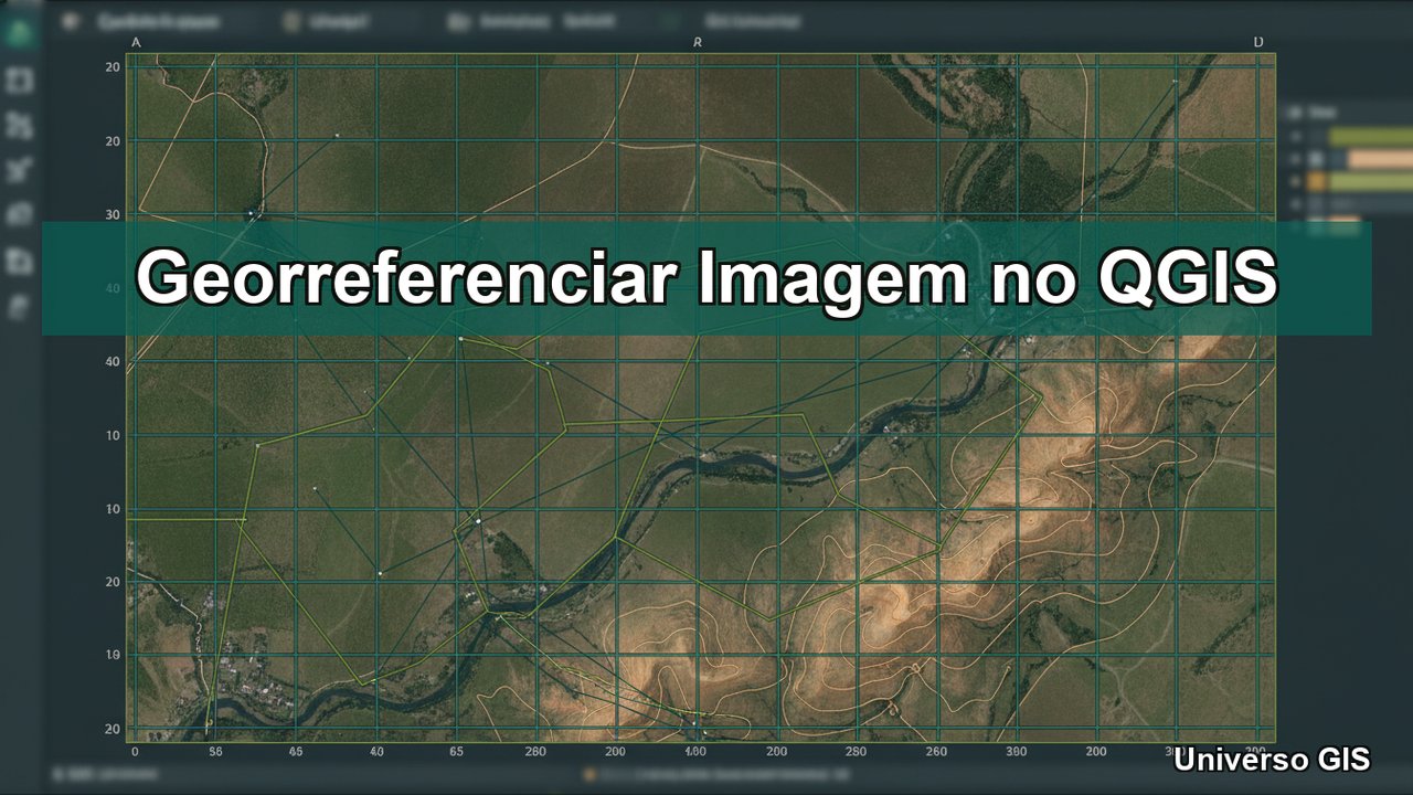georreferenciar imagem no QGIS com pontos de controle
