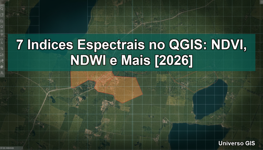 7 Indices Espectrais no QGIS: NDVI, NDWI e Mais [2026]