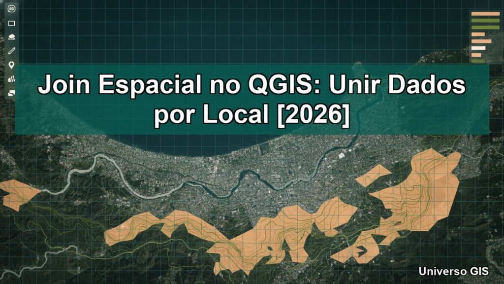 Join Espacial no QGIS: Unir Dados por Local [2026]