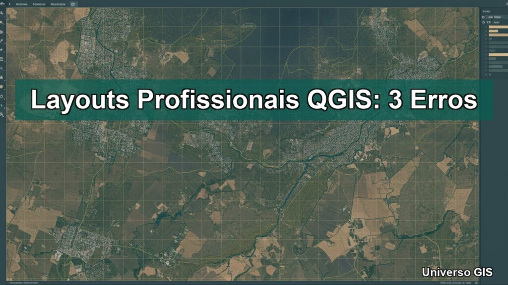 Layouts Profissionais QGIS: 3 Erros Comuns em Mapas [2026]
