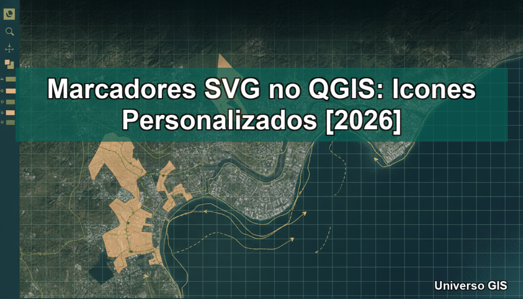 Marcadores SVG no QGIS: Icones Personalizados [2026]