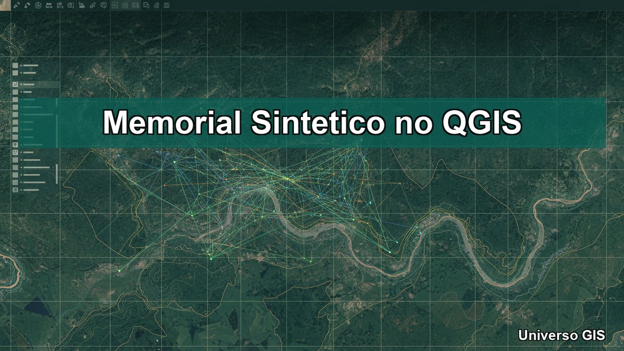 memorial sintetico no QGIS gerado automaticamente com Planta Turbo