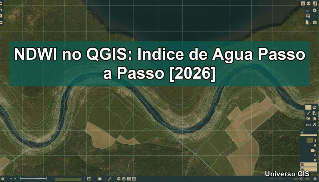 NDWI no QGIS: Indice de Agua Passo a Passo [2026]