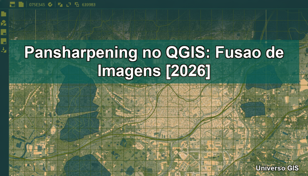 Pansharpening no QGIS: Fusao de Imagens [2026]