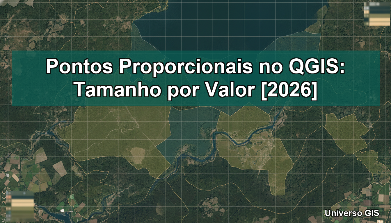 pontos proporcionais no QGIS