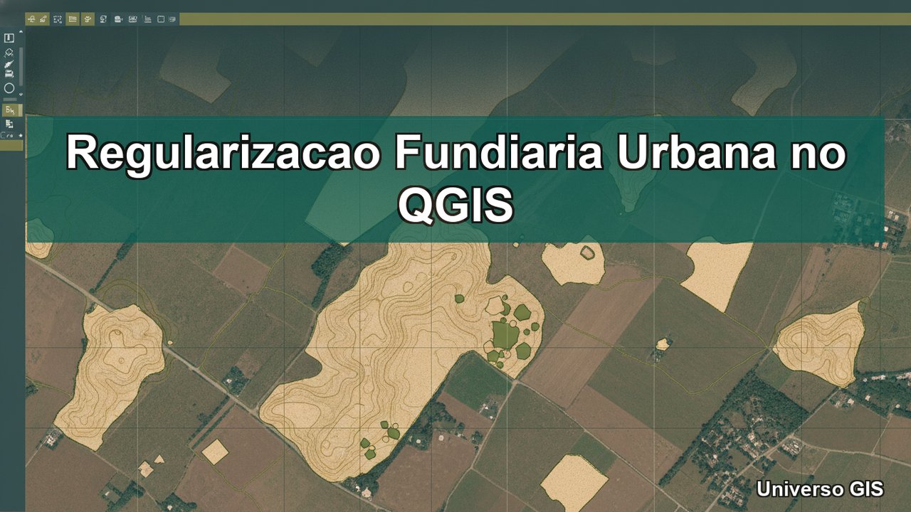 regularizacao fundiaria urbana no QGIS com Planta Turbo