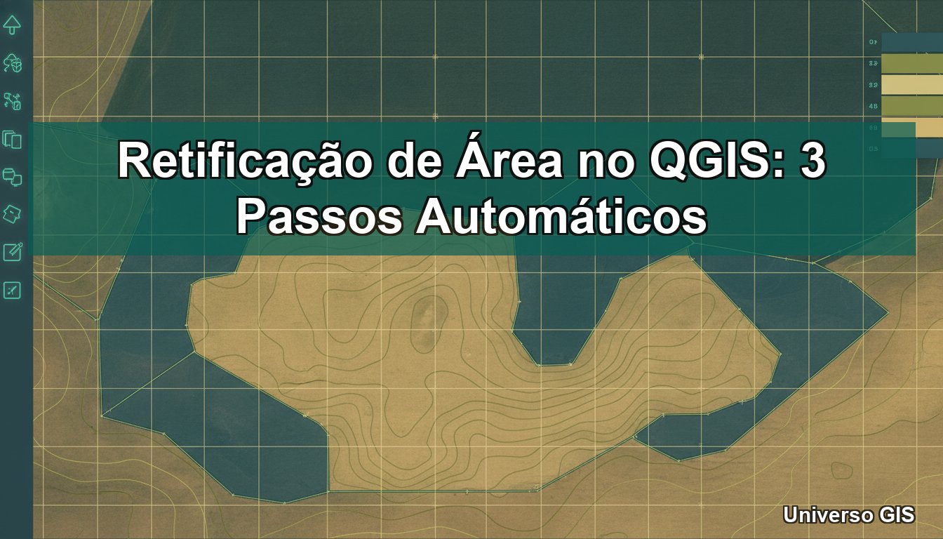 retificação de área no QGIS - Universo GIS
