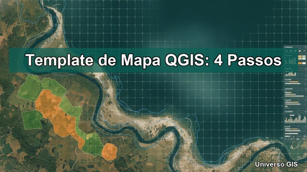 Template de Mapa QGIS: Mapa Profissional em 4 Passos [2026]