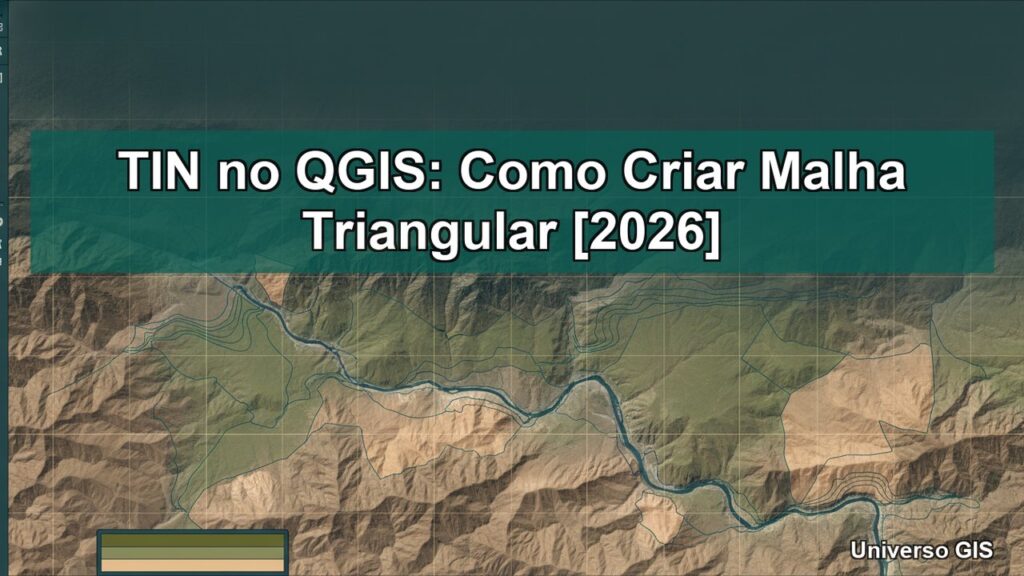 TIN no QGIS: Como Criar Malha Triangular [2026]