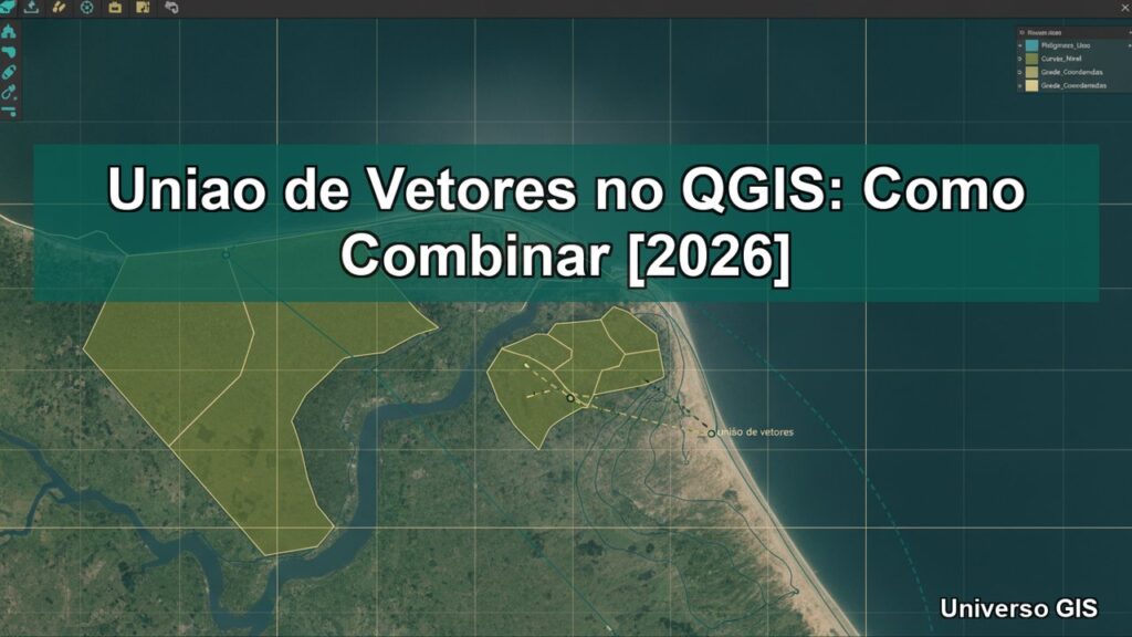 Uniao de Vetores no QGIS: Como Combinar [2026]