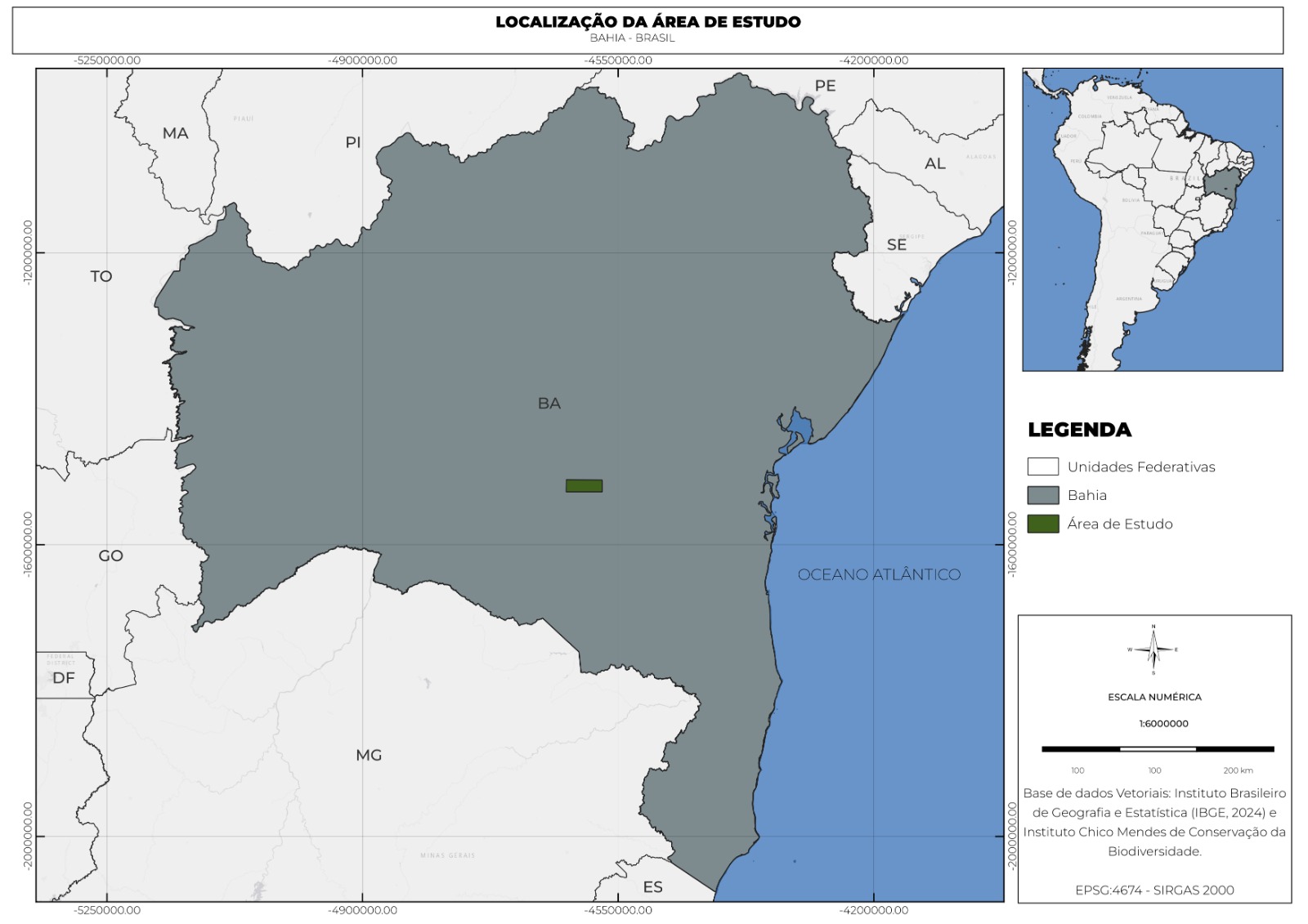 Exemplo de produto cartográfico elaborado com QGIS