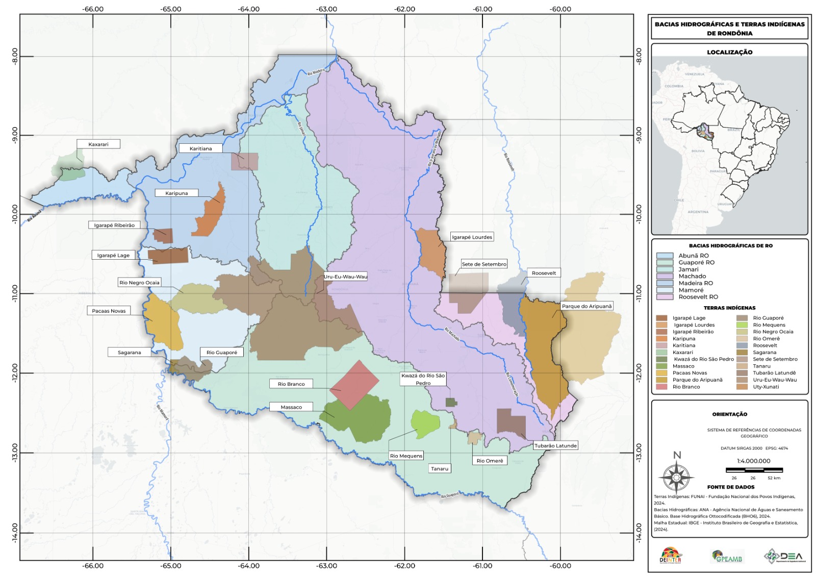 Exemplo de produto cartográfico elaborado com QGIS