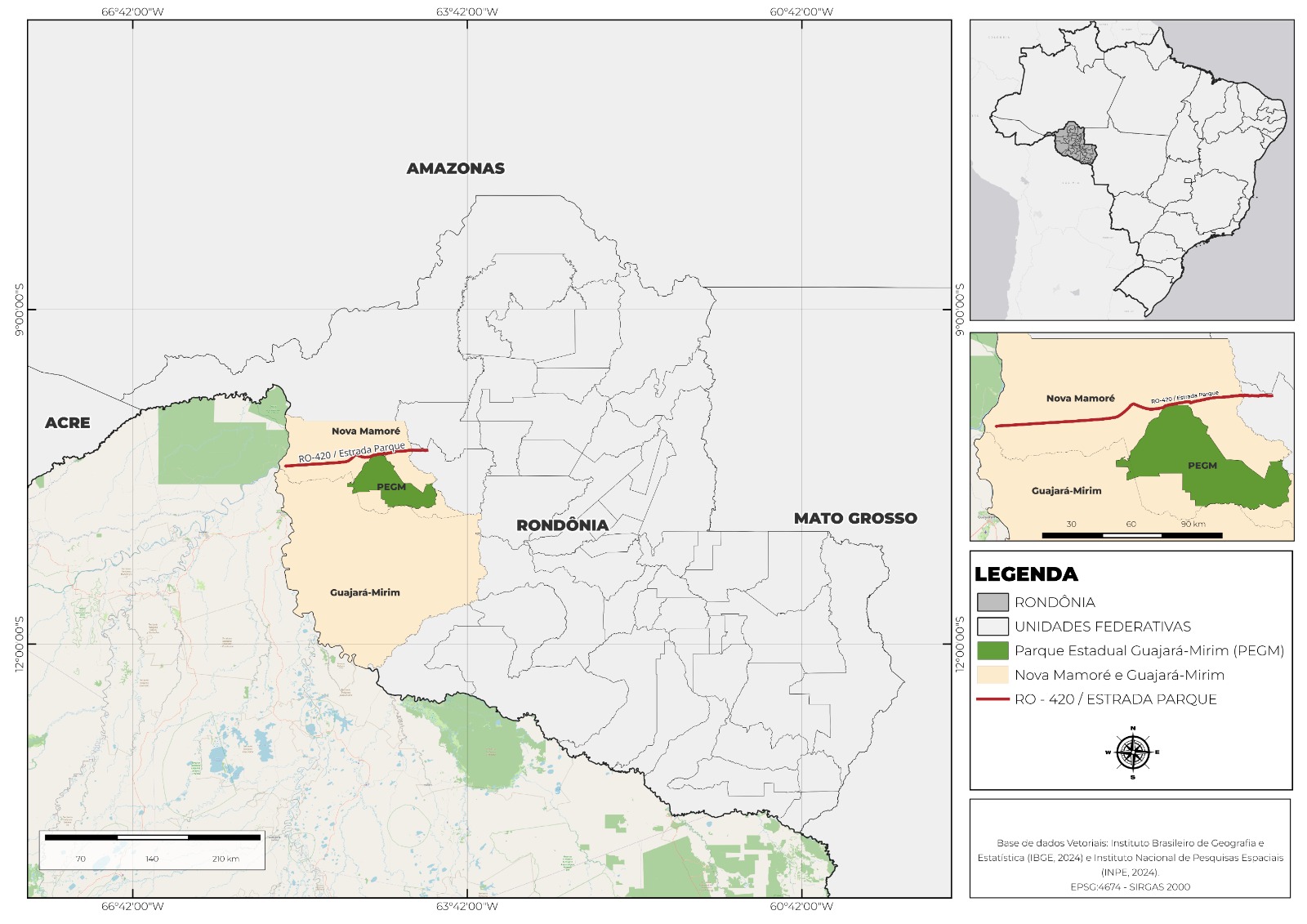 Exemplo de produto cartográfico elaborado com QGIS