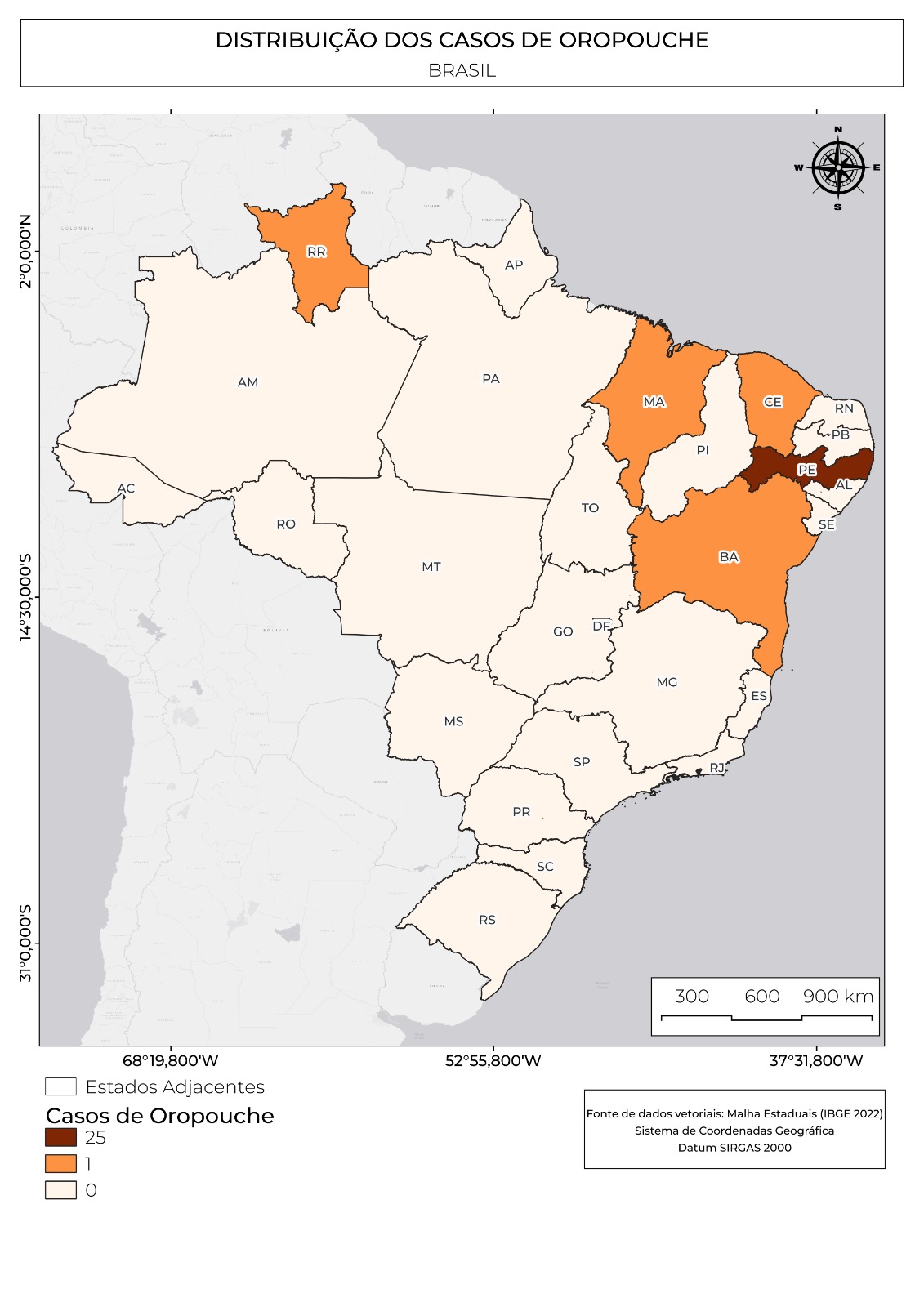 Exemplo de produto cartográfico elaborado com QGIS