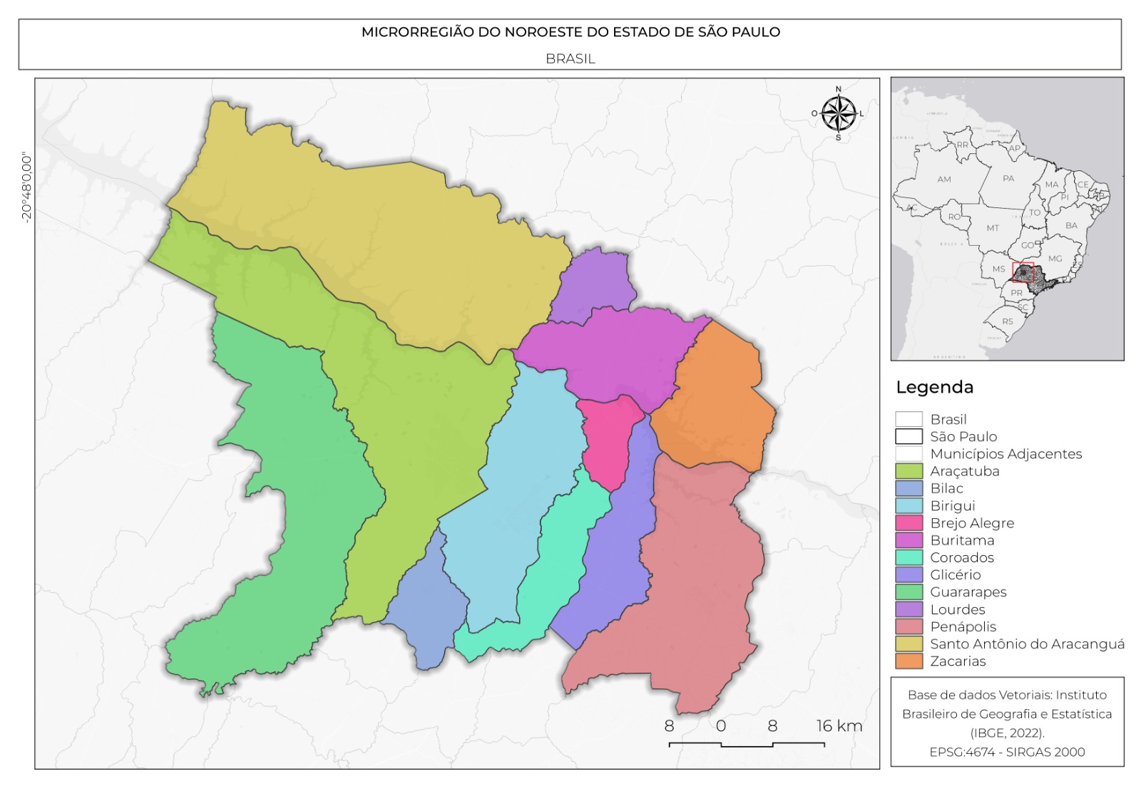 Exemplo de produto cartográfico elaborado com QGIS