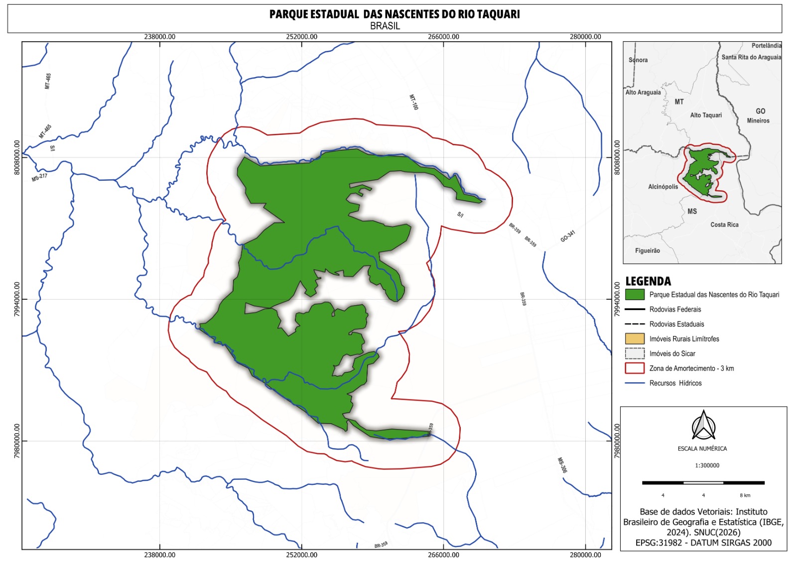 Exemplo de produto cartográfico elaborado com QGIS