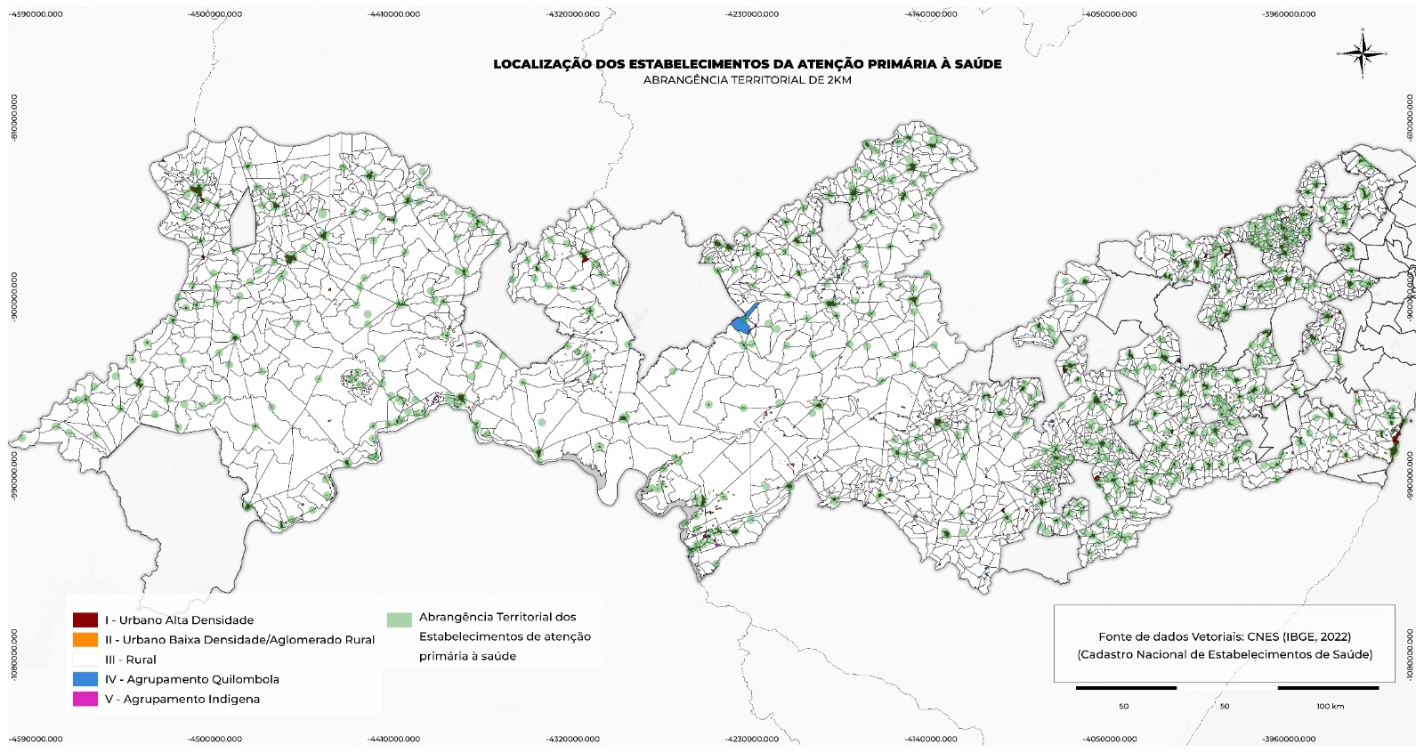 Exemplo de produto cartográfico elaborado com QGIS