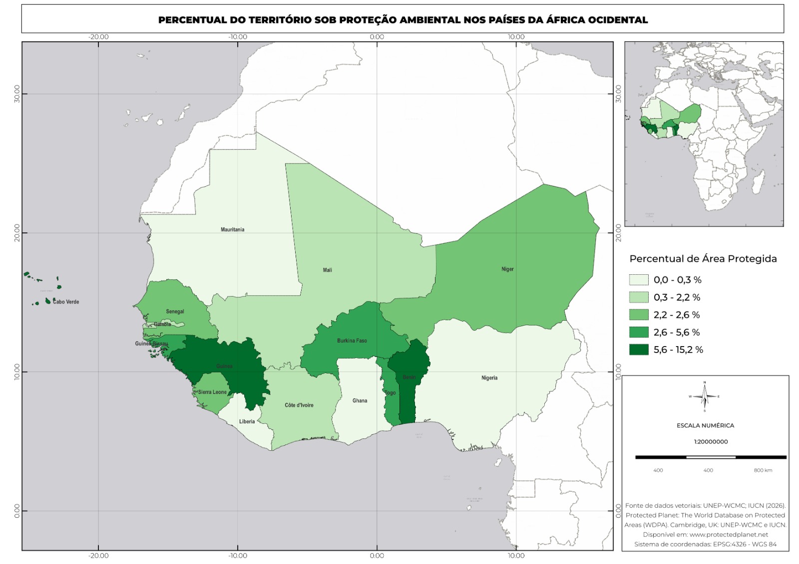 Exemplo de produto cartográfico elaborado com QGIS
