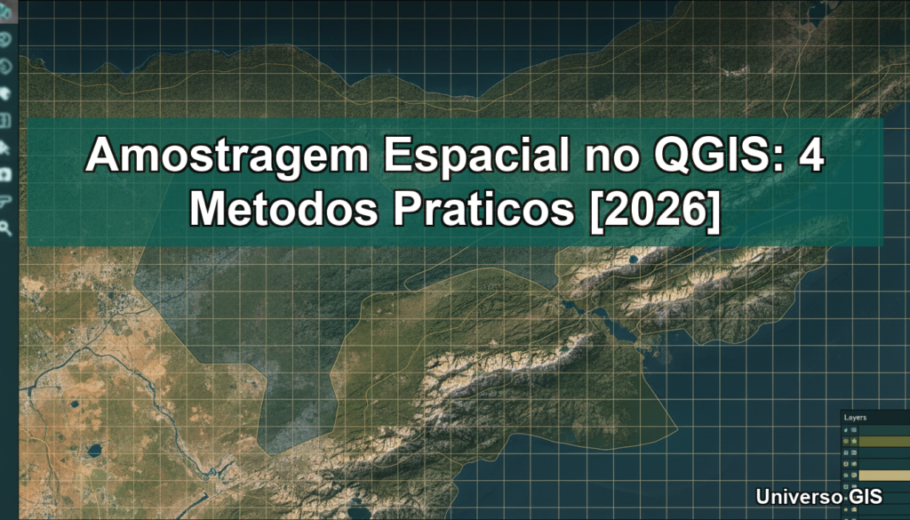 Amostragem Espacial no QGIS: 4 Metodos Praticos [2026]