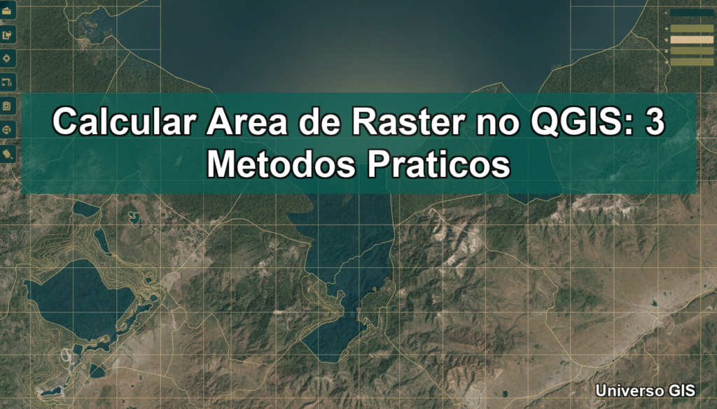Calcular Area de Raster no QGIS: 3 Metodos Praticos