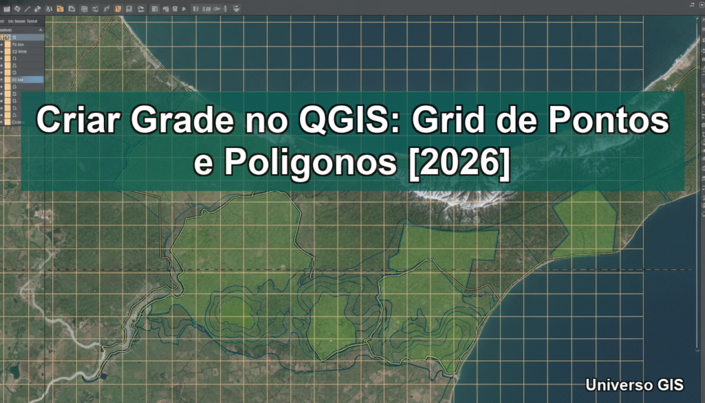 Criar Grade no QGIS: Grid de Pontos e Poligonos [2026]