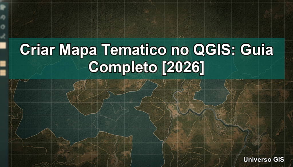Criar Mapa Tematico no QGIS: Guia Completo [2026]