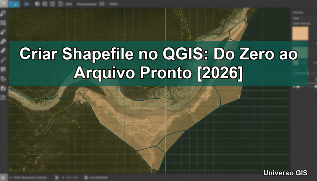 Criar Shapefile no QGIS: Do Zero ao Arquivo Pronto [2026]
