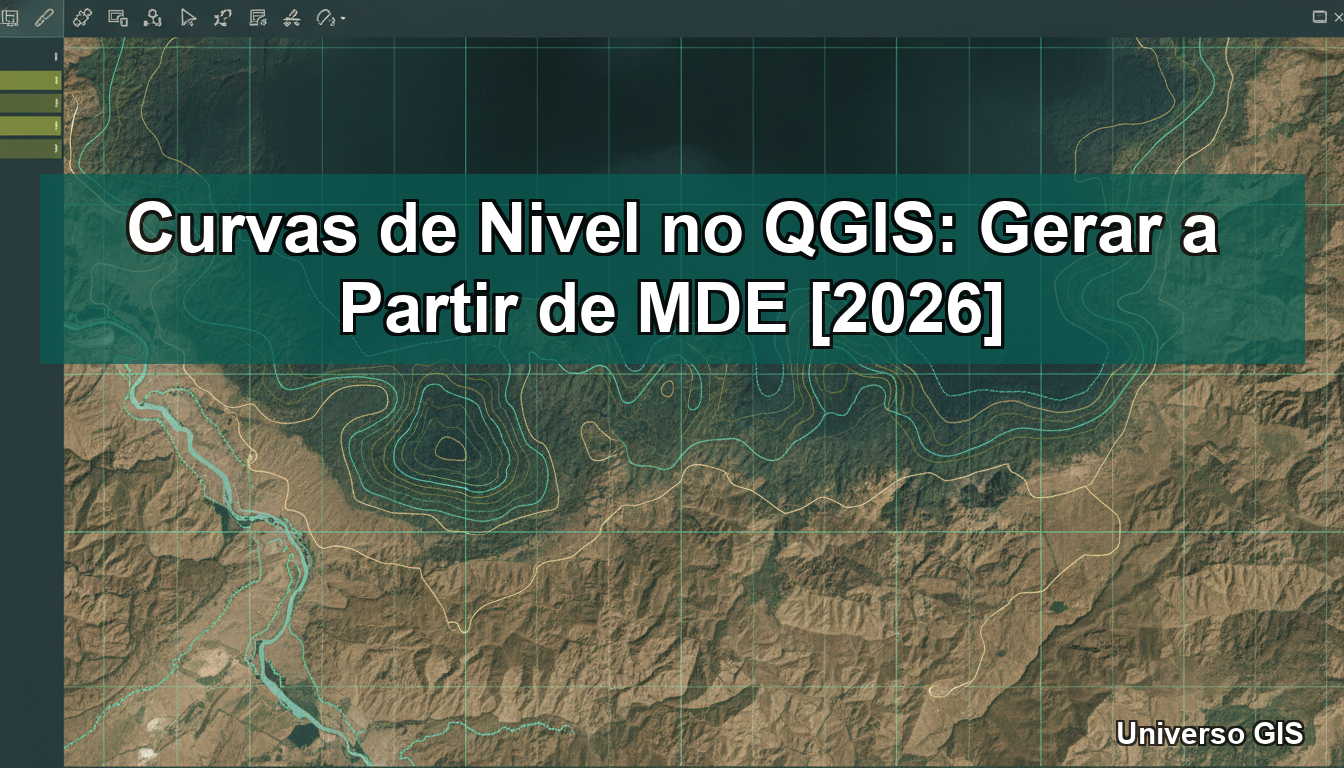 curvas de nivel no qgis