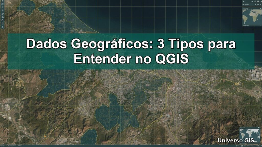 Dados Geográficos: 3 Tipos para Entender no QGIS