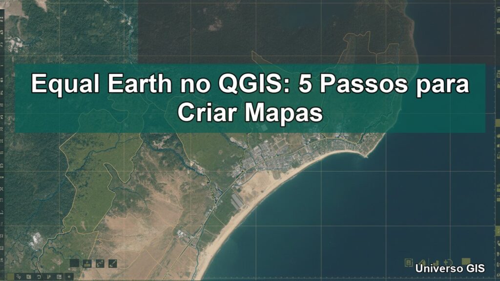 Equal Earth no QGIS: 5 Passos para Criar Mapas