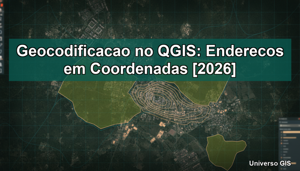 Geocodificacao no QGIS: Enderecos em Coordenadas [2026]