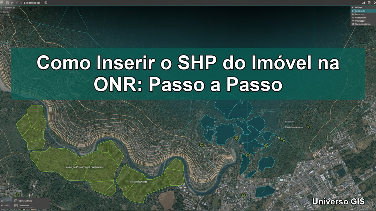 inserir SHP na ONR - Universo GIS