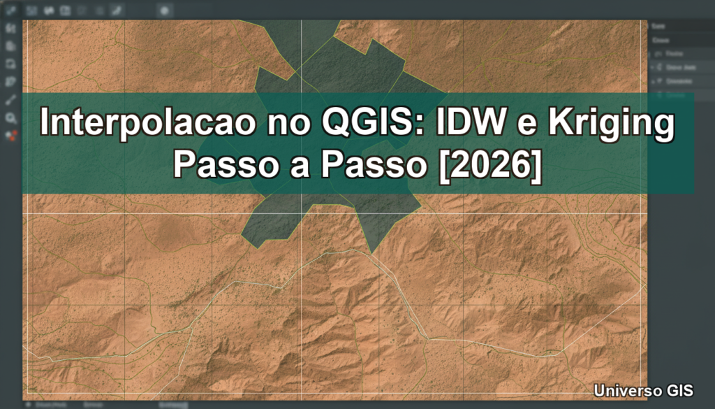 Interpolacao no QGIS: IDW e Kriging Passo a Passo [2026]