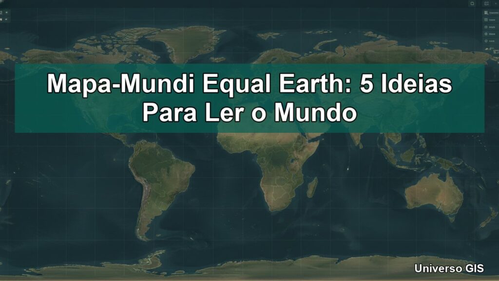 Mapa-Mundi Equal Earth: 5 Ideias Para Ler o Mundo